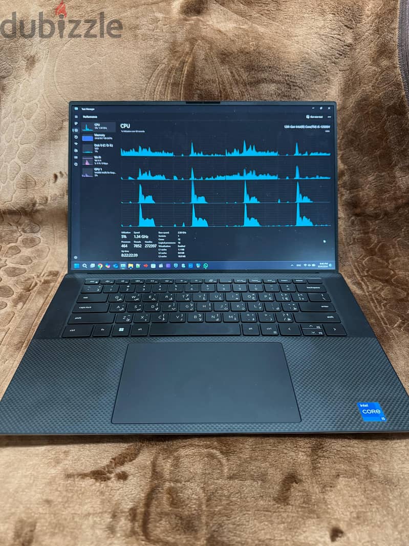 Dell XPS 9520, RAM 40GB DDR5, 1T SSD 3