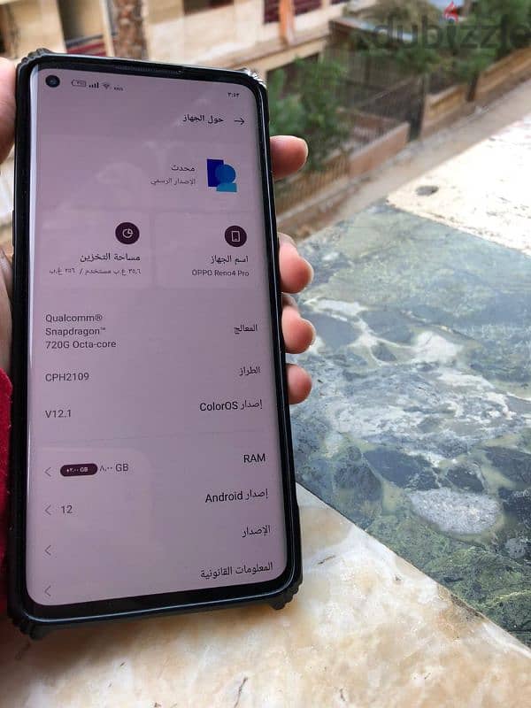 oppo reno 4pro 256g 8ram 3