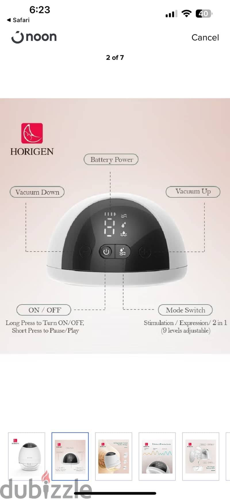 HORIGEN wearable breast pump horigen gen 2 NEW for sale with all acces 1