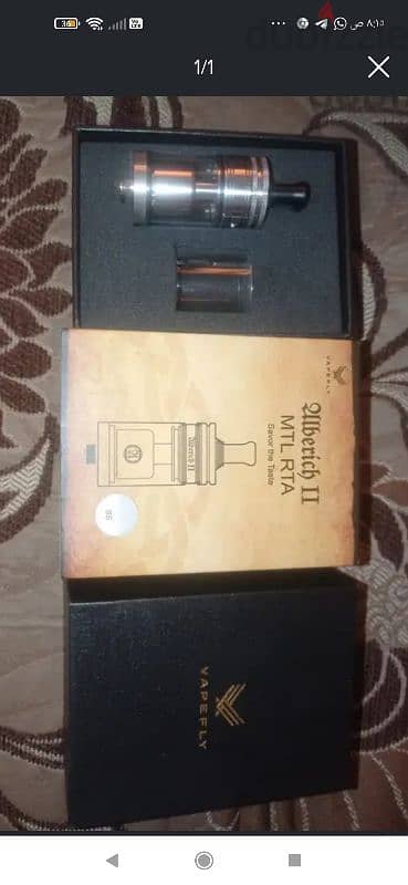 Alberich 2 rta MTL vape tank تانك فيب