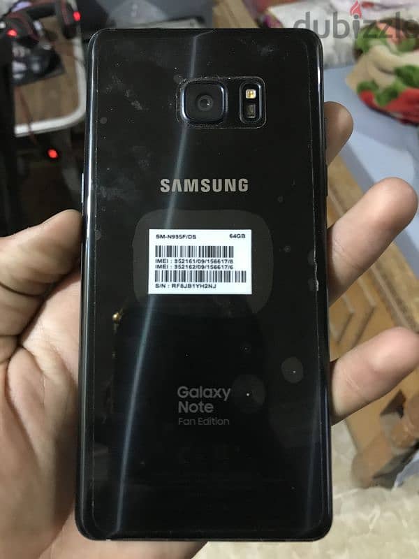 Samsung galaxy note Fe 4