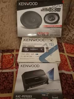 Kenwood طقم صوت للسياره 0