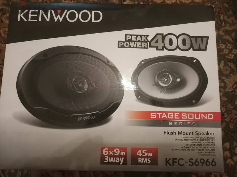 Kenwood طقم صوت للسياره 1