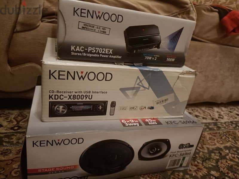 Kenwood طقم صوت للسياره 4