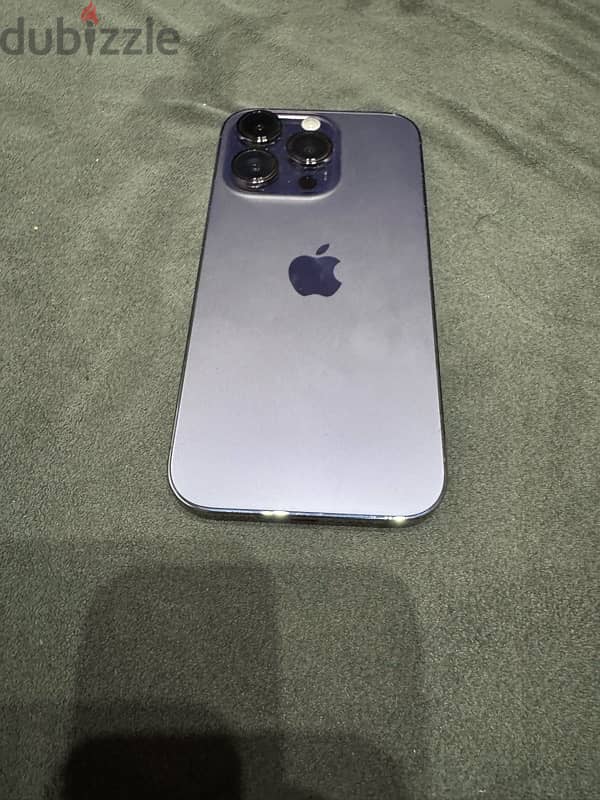 Iphone 14 pro 128GB deep purple like new 2