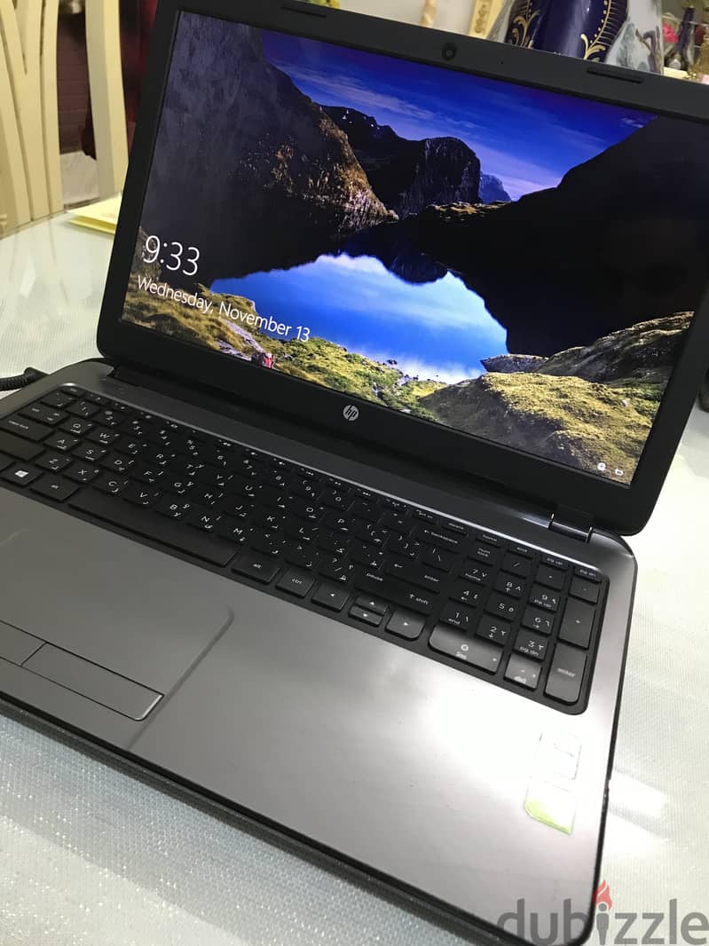 لاب توب اتش بي note book 15 بحالة الزيرو معاه الشاحن الأصلي laptop HP 0