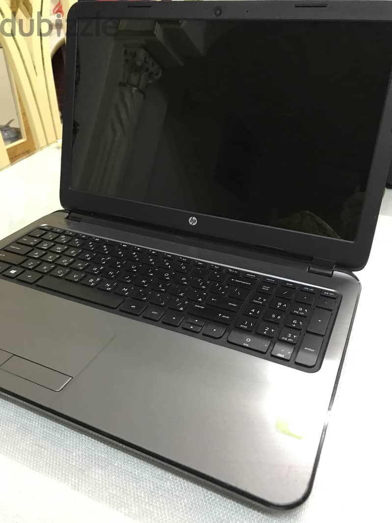 لاب توب اتش بي note book 15 بحالة الزيرو معاه الشاحن الأصلي laptop HP 4