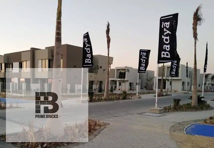 للبيع فيلا 268 متر قسط 10 سنوات في كمبوند باديا من بالم هيلز Badya 4