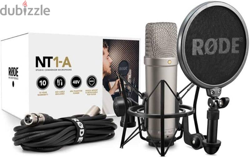 مايكRODE NT1-A MIC CONDENSER الغني عن التعريف. 0