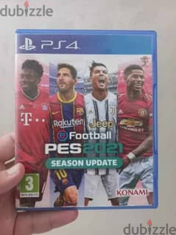 لعبه pes2021 &ps4 0