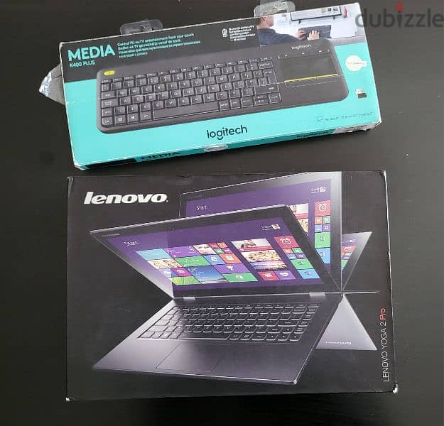 لابتوب تابلت + لوحة مفاتيح Lenovo Yoga 2 Pro سعر نهائي 0