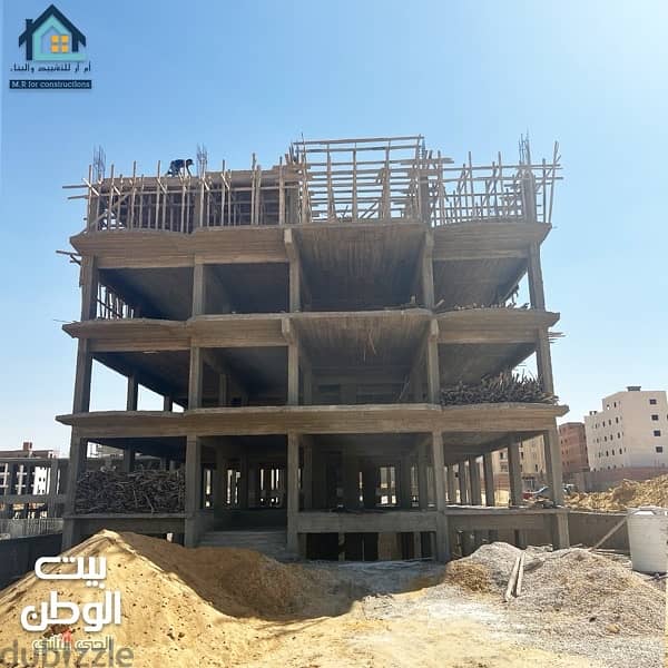 شقه للبيع فى بيت الوطن الحى الثانى ١٩٧ متر \ Apartment for sale Watan 5