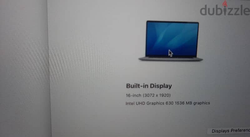 macbook pro 16 inch 2019 8core i9 -9850h vga ddr6 1