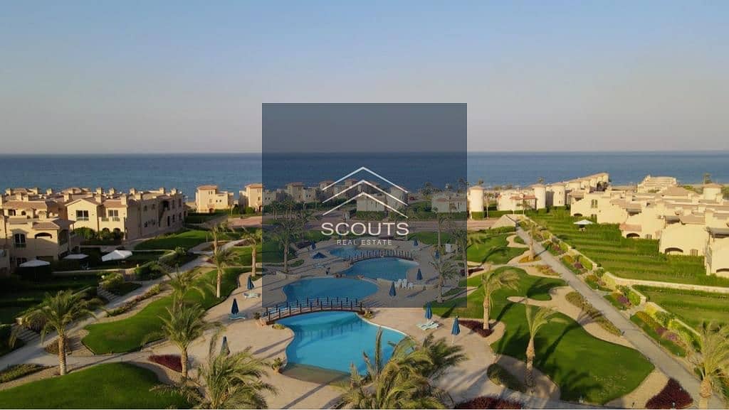 Chalet on the sea for sale with a 5% down payment in La Vista Gardens in Ain Sokhna, Zaafarana Road. 9