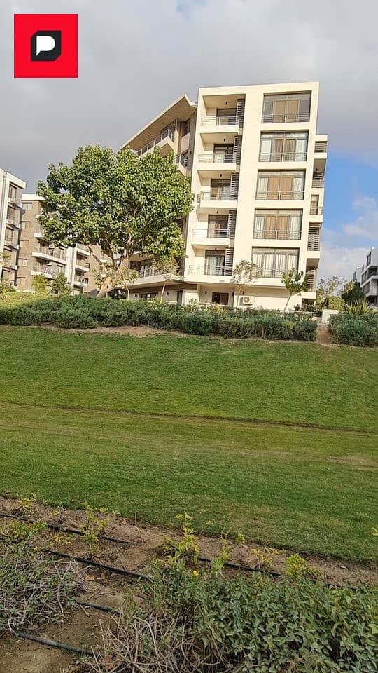 4-room apartment for sale in Taj City, with a fully featured view from the terrace to the garden 2