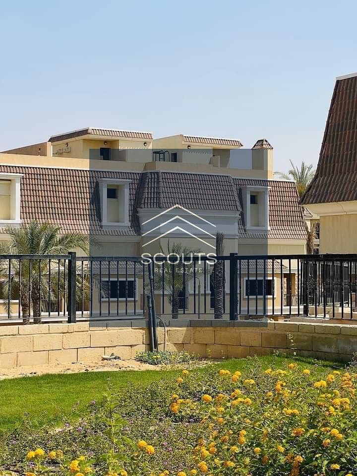 دوبلكس للبيع في كمبوند سراي بالقرب من مطار القاهرة الدولي بمقدم 5% وتقيسط علي 8 سنوات Sarai Compound near Cairo International Airport 10