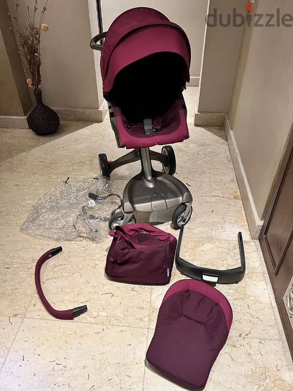 stokke stroller like new 4