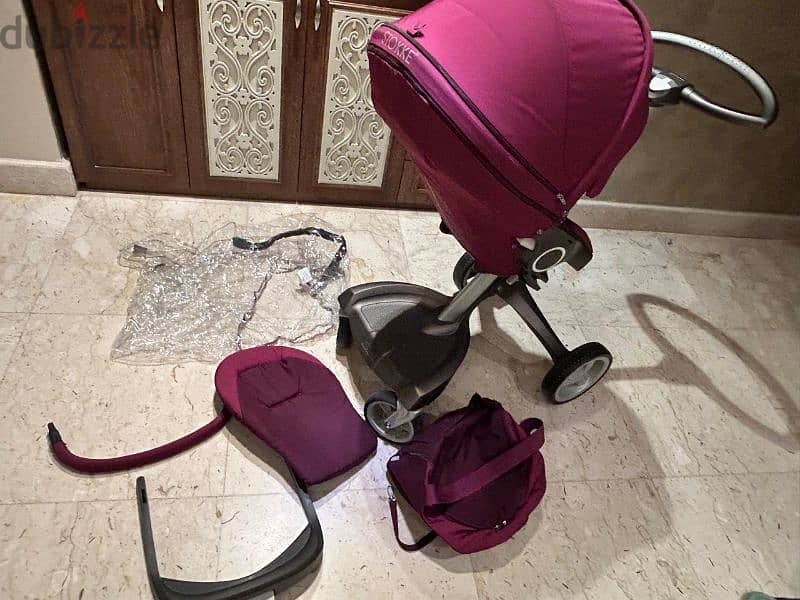 stokke stroller like new 5