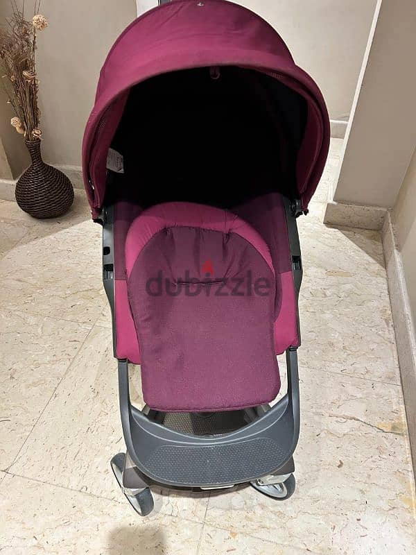 stokke stroller like new 7