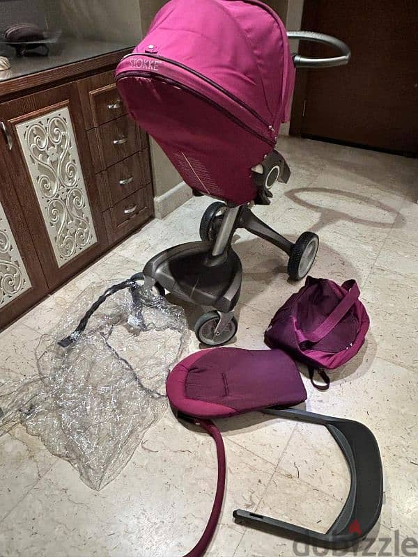 stokke stroller like new 8