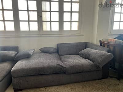 L shape Sofa كنبه