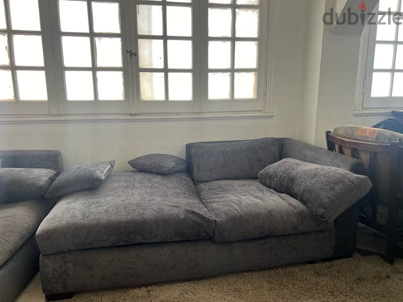 L shape Sofa كنبه 0