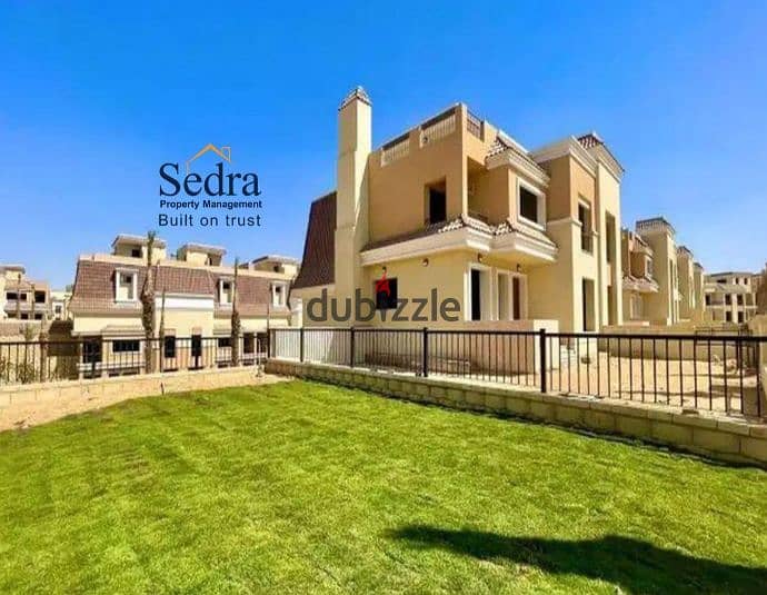 Townhouse Sarai New Cairo lake view Hot price 4