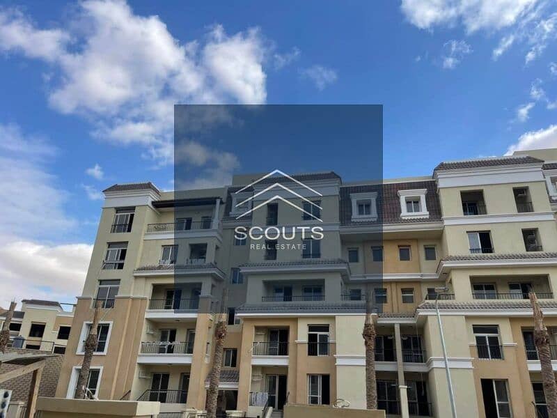 3-room apartment for sale in Sarai with a 42% discount for cash at the price of Sarai Mostakbal City 0