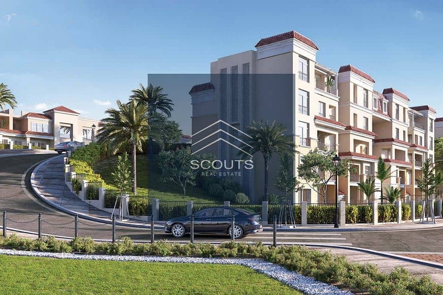 3-room apartment for sale in Sarai with a 42% discount for cash at the price of Sarai Mostakbal City 1