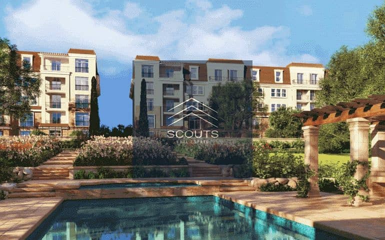 3-room apartment for sale in Sarai with a 42% discount for cash at the price of Sarai Mostakbal City 6