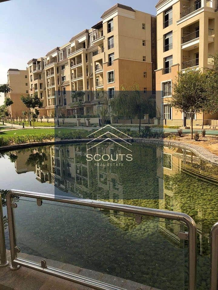 3-room apartment for sale in Sarai with a 42% discount for cash at the price of Sarai Mostakbal City 9