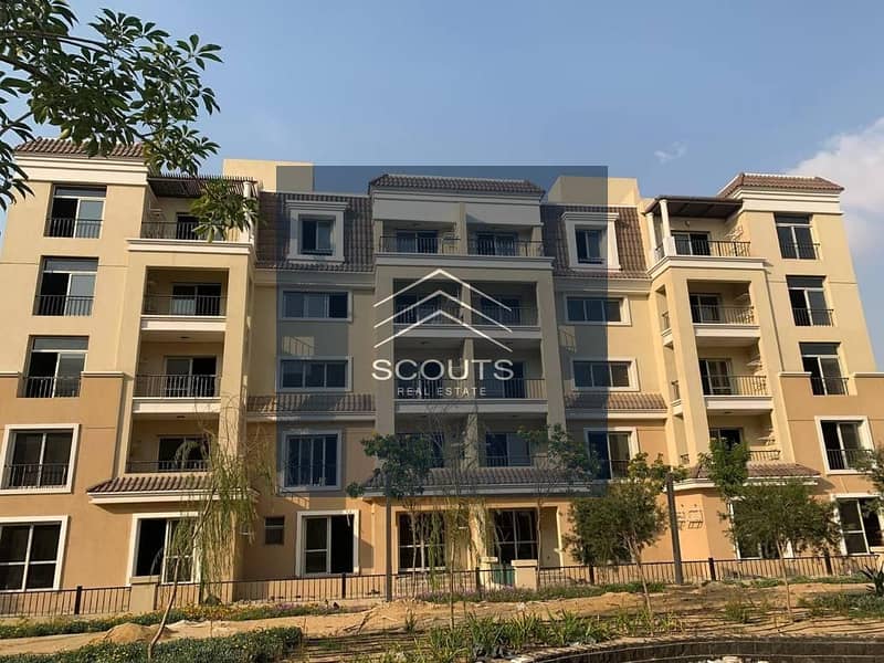 3-room apartment for sale in Sarai with a 42% discount for cash at the price of Sarai Mostakbal City 12