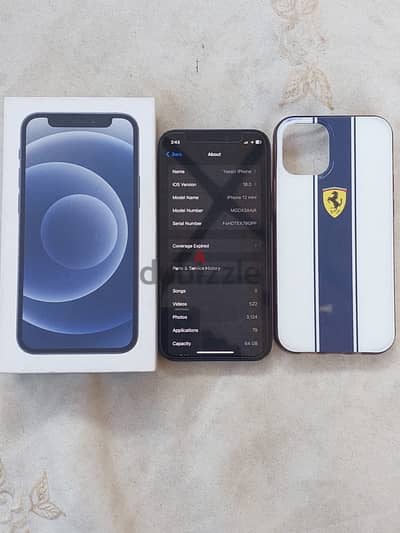 iPhone 12 mini perfect condition  ايفون 12 ميني بحالة ممتازة