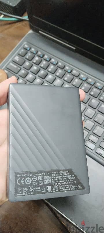 My Passport  WD hard disk 1