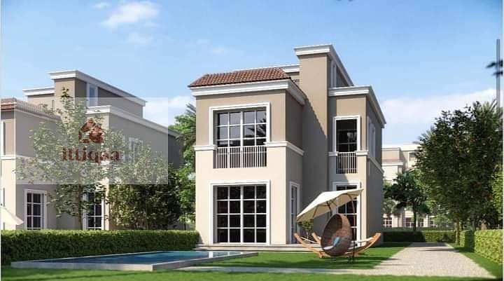 Big villa 248m garden 63m with lowest price with down payment 5% in madinet masr (The butterfly compound ) 0