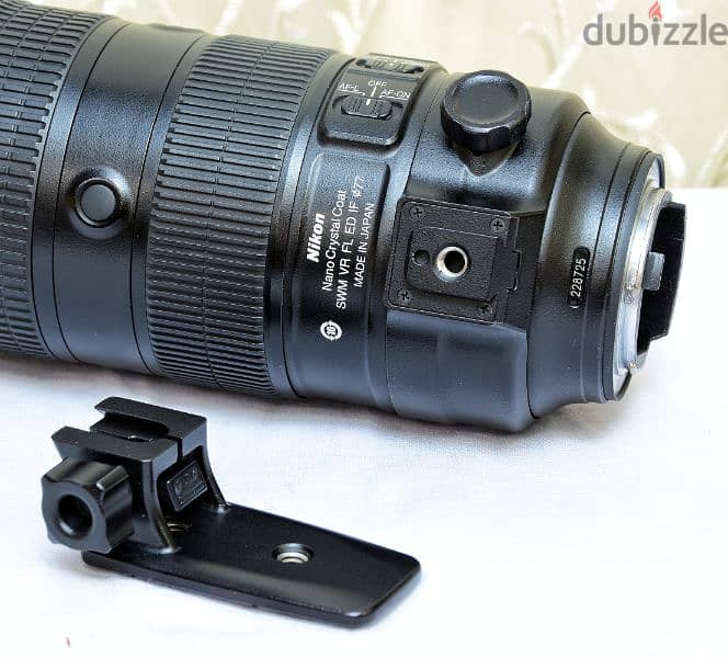 لينس نيكون 200-70 F2.8E FL ED VR  الإصدار الثالث أحدث إصدار 7