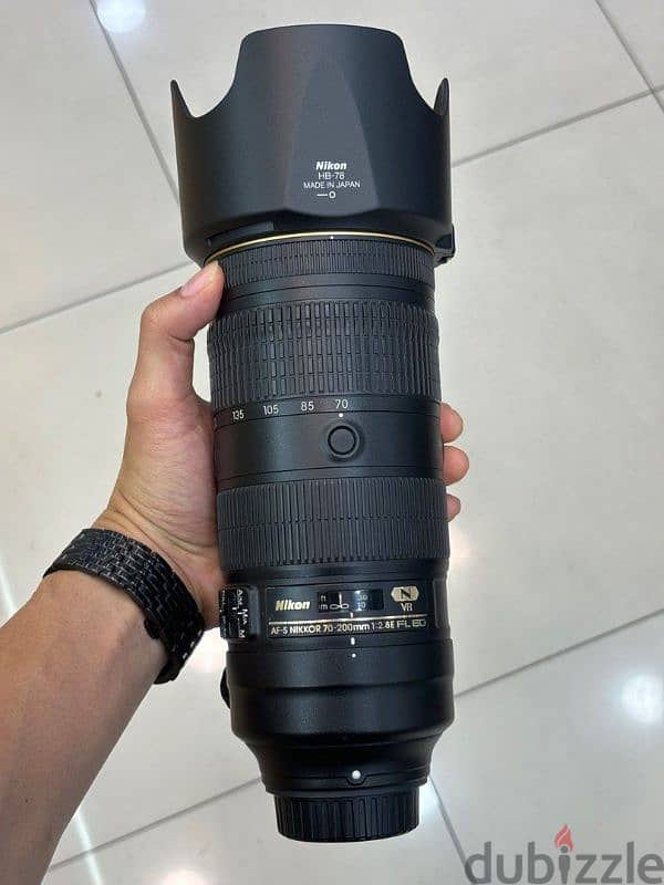 لينس نيكون 200-70 F2.8E FL ED VR  الإصدار الثالث أحدث إصدار 11