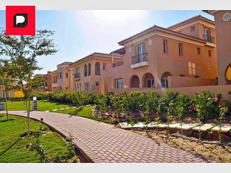 Villa for sale, Ready to move, in new cairo on Al-Nawadi Street, next to AUC , Hyde Park Compound 9