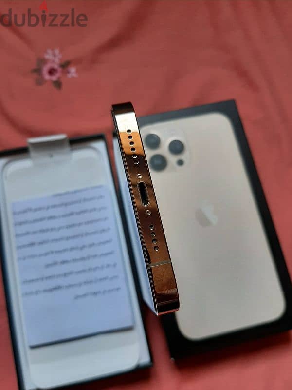 iphone 13 pro max gold 256 giga 5G 2