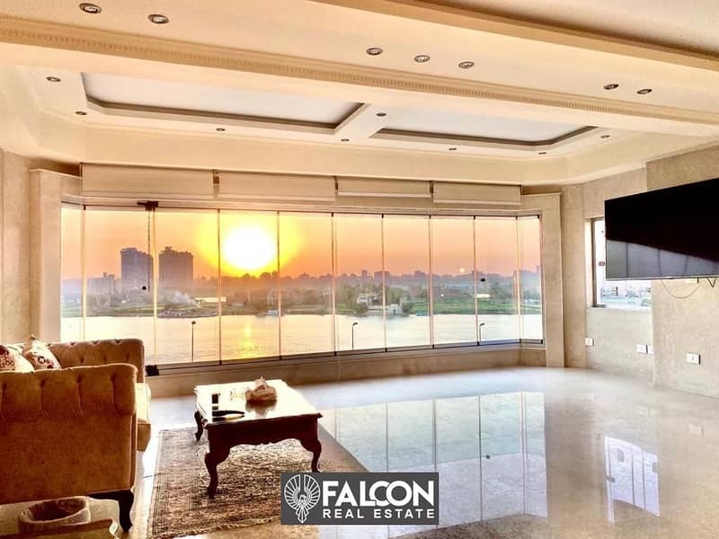 Receive now a ready-to-move-in hotel apartment with furniture and appliances, with a fantastic view of the Nile, with a 25% down payment and installme 9