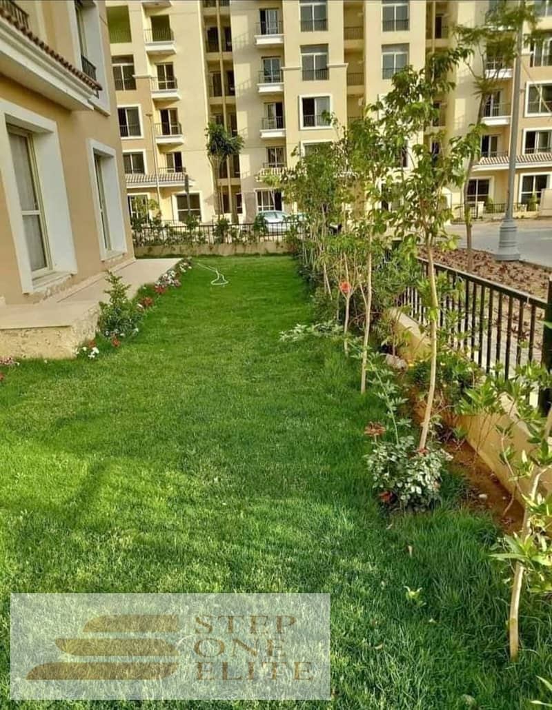 Apartment for sale, ground floor, with a garden, 103 m, next to Madinaty 0