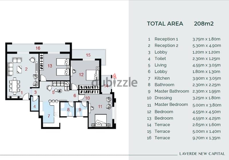 Apartment for resale in la verde compound (new capital) 3