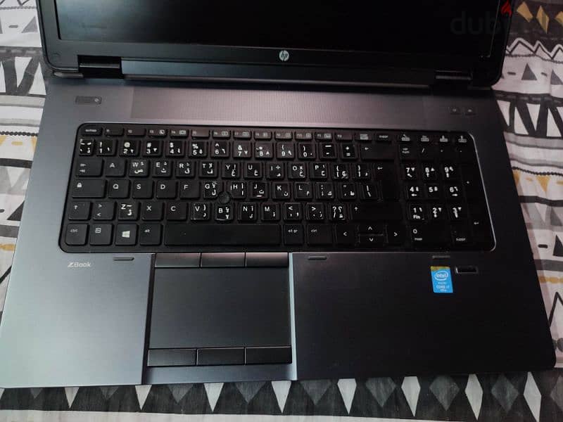 لاب توب وركستيشن  HP zbook 17 g2 ci7 g4 qm 4