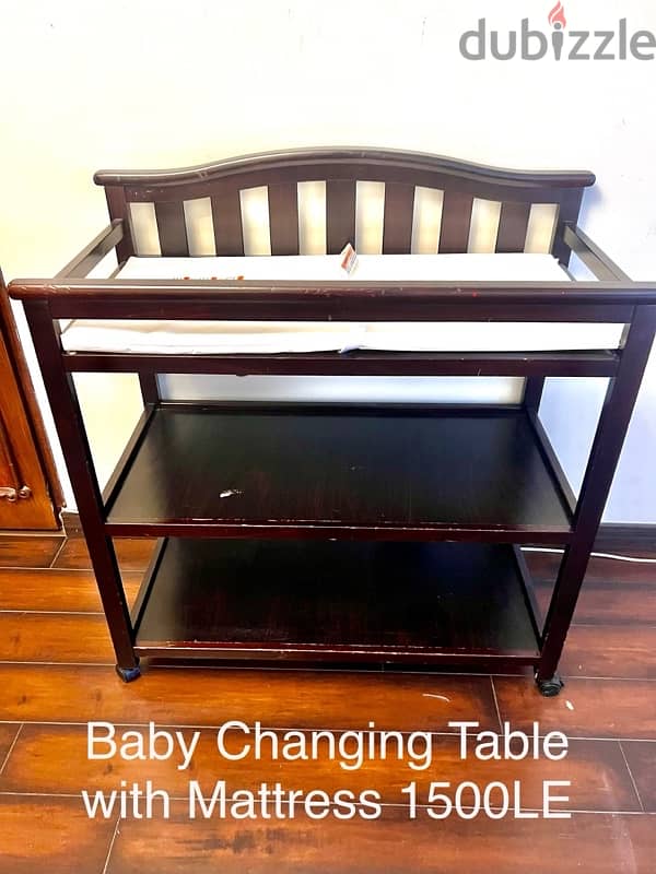 Baby Changing Table with Mattress 0