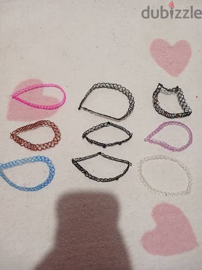 9pcs chockers