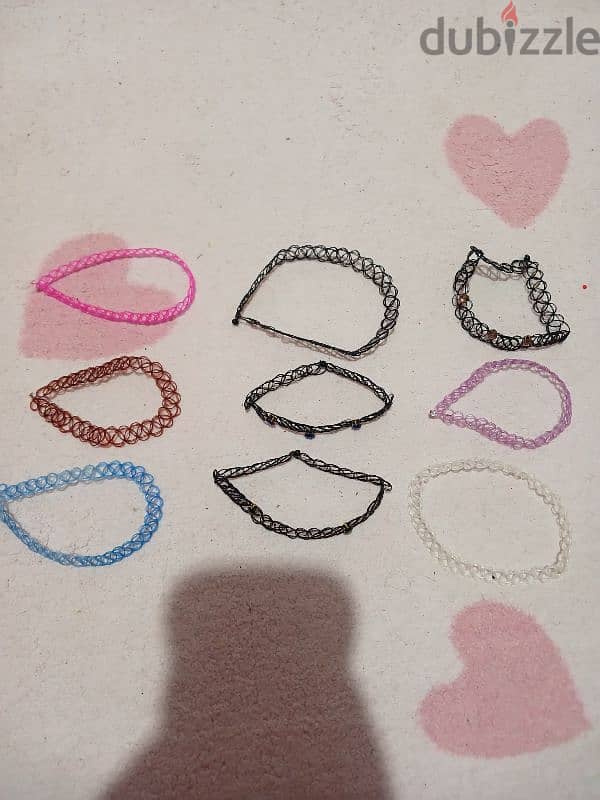 9pcs chockers 0