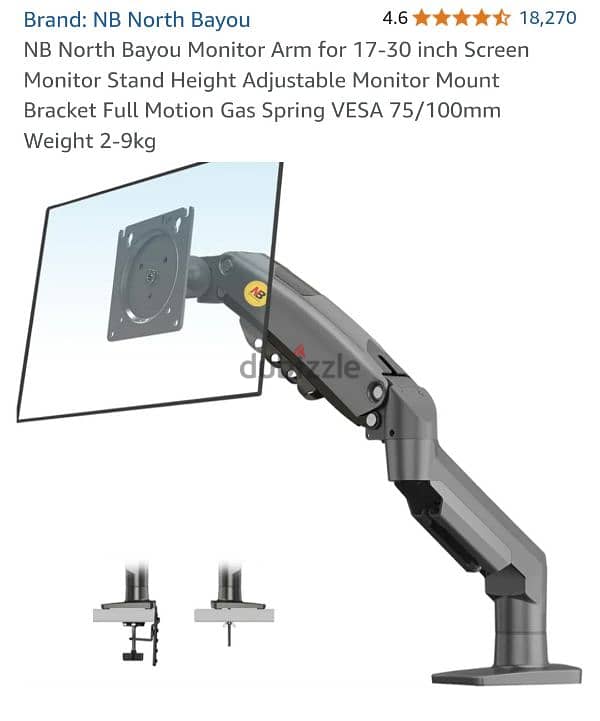 North Bayou Monitor Holder 1