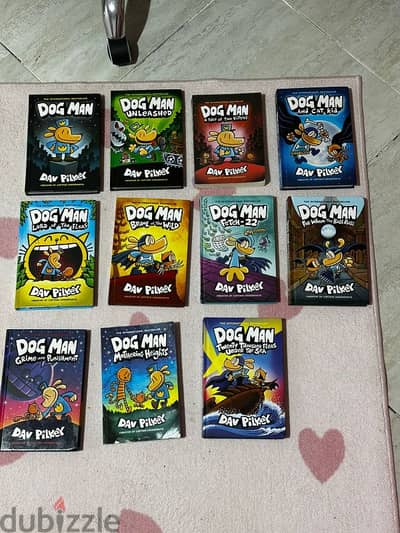 all 11 dog man books