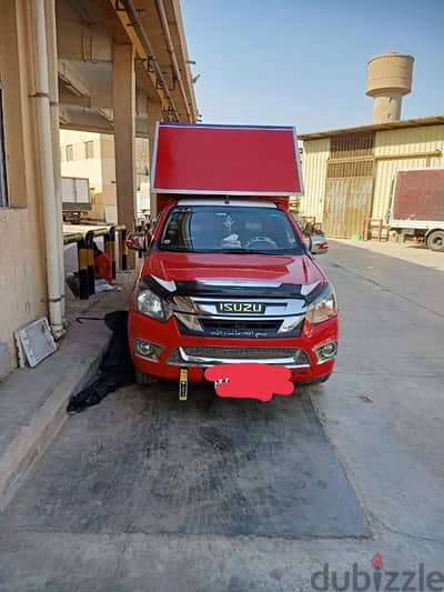سياره للايجار صندوق مغلق لجميع شركات الشحن
