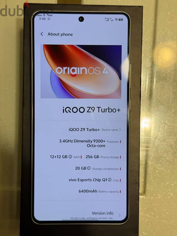 بأقوى معالج عام 2024 عملاق شركة Vivo iqoo Z9 Turbo plus 0